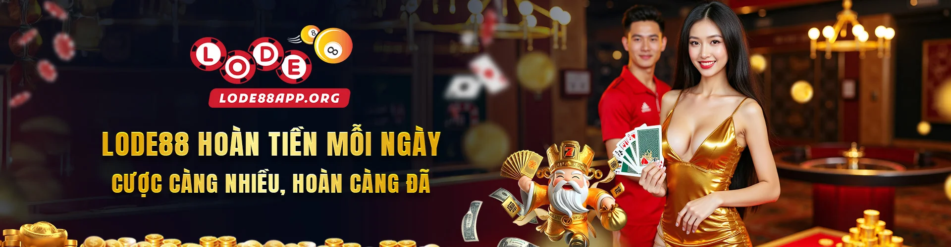 LODE88 HOÀN TIỀN MỖI NGÀY - CƯỢC CÀNG NHIỀU, HOÀN CÀNG ĐÃ