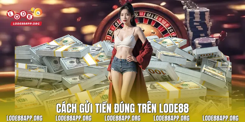 Cách gửi tiền đúng trên Lode88