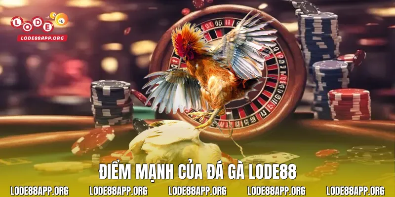 Điểm mạnh của đá gà Lode88